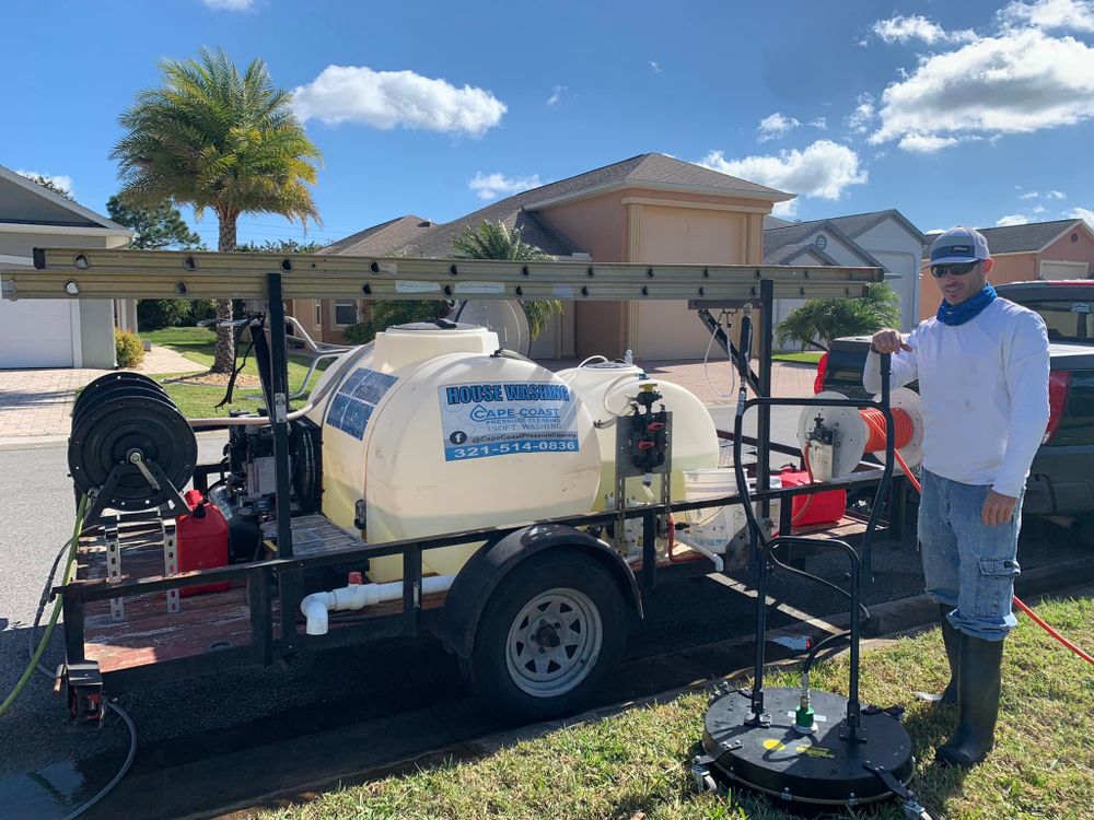 Pressure Washing for Cape Coast Pressure Cleaning & Soft Washing in East Central, Florida