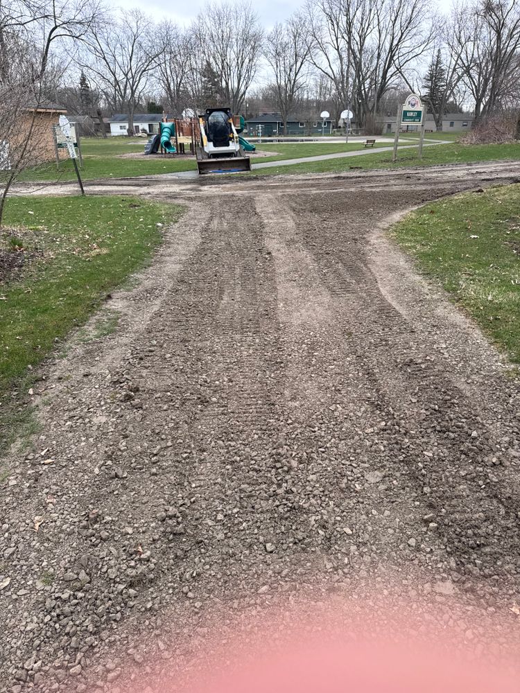 Grading for Steed's Lawn and Landscape LLC in White Lake, MI