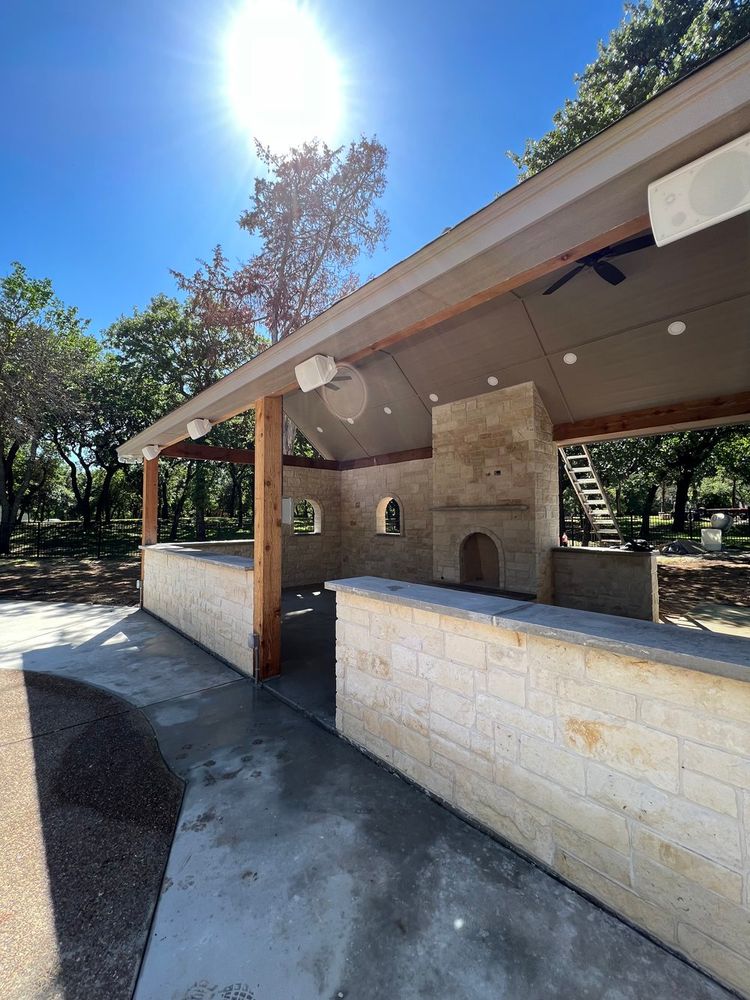 Transform your outdoor space with our expert Patio Design & Construction service, offering personalized designs and high-quality craftsmanship to create the perfect blend of beauty and functionality for your home. for Rojas Contractors in Fort Worth, TX