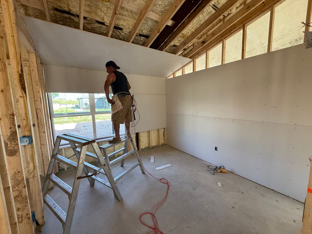 Under construction for Pegasus Custom Homes & Renovations in Spring Branch, TX