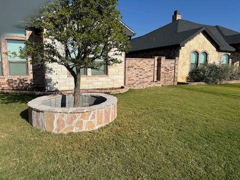 Flower beds for Nati's Masonry & Promotions LLC in Odessa, TX