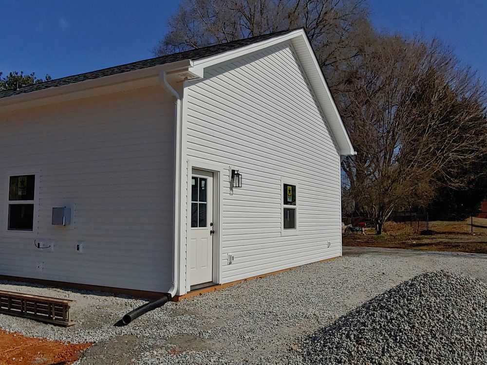 New Construction Shop / Mother In Law Suite for Merl's Construction LLC in Statesville, NC