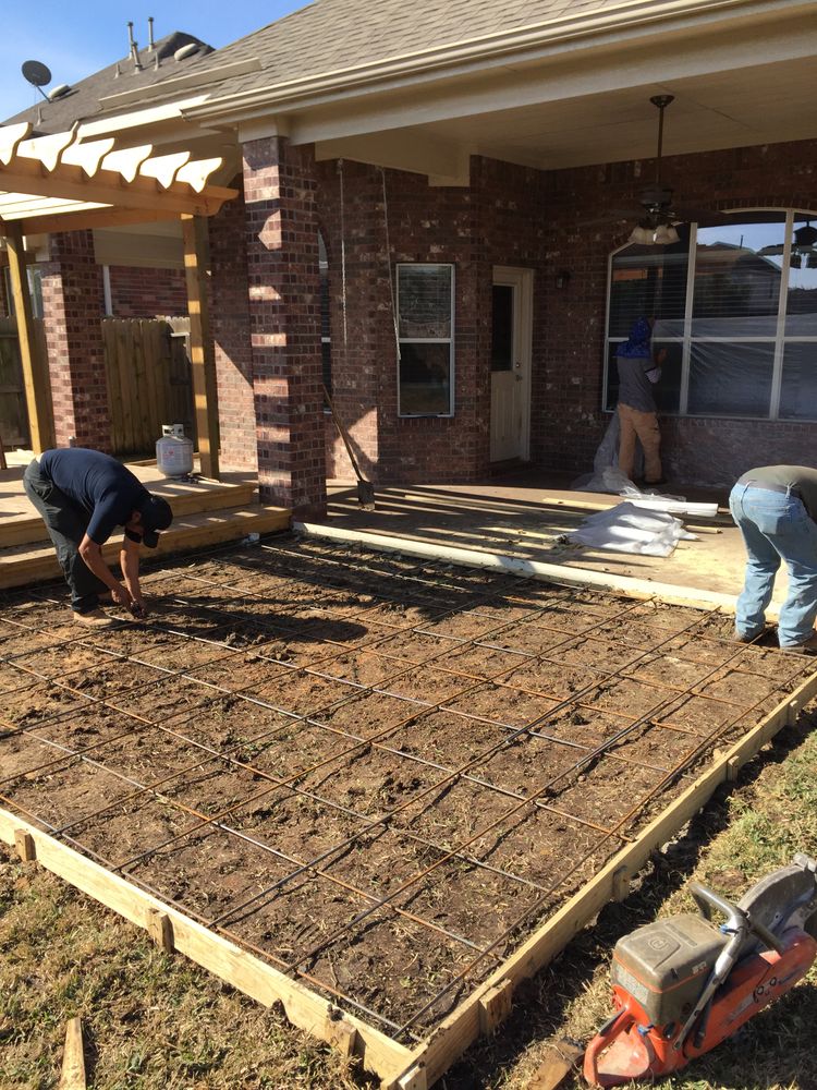 Patios for Texas Curb N Borders in Houston, TX