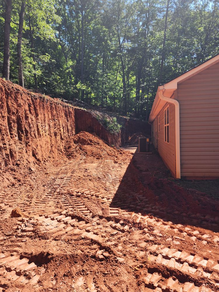 Land Clearing for Parker's Grading Services in Cleveland, GA