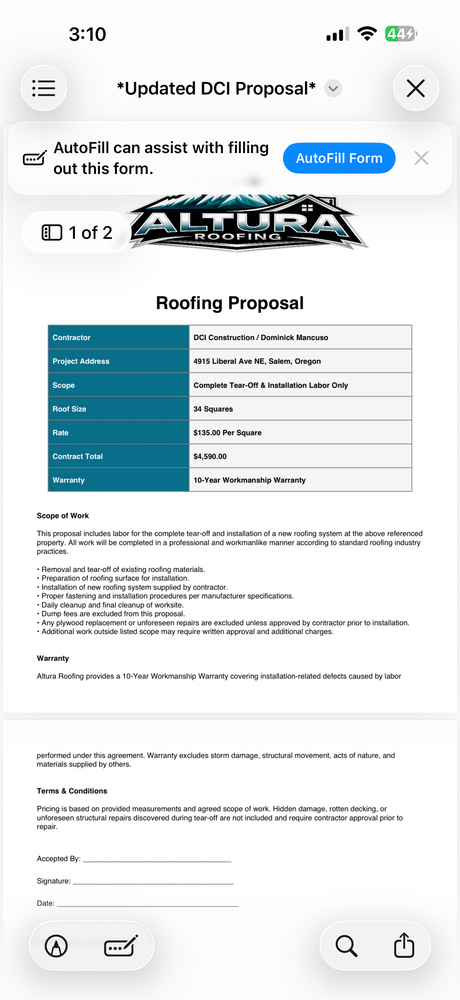 All Photos for Altura Roofing in Salem, OR