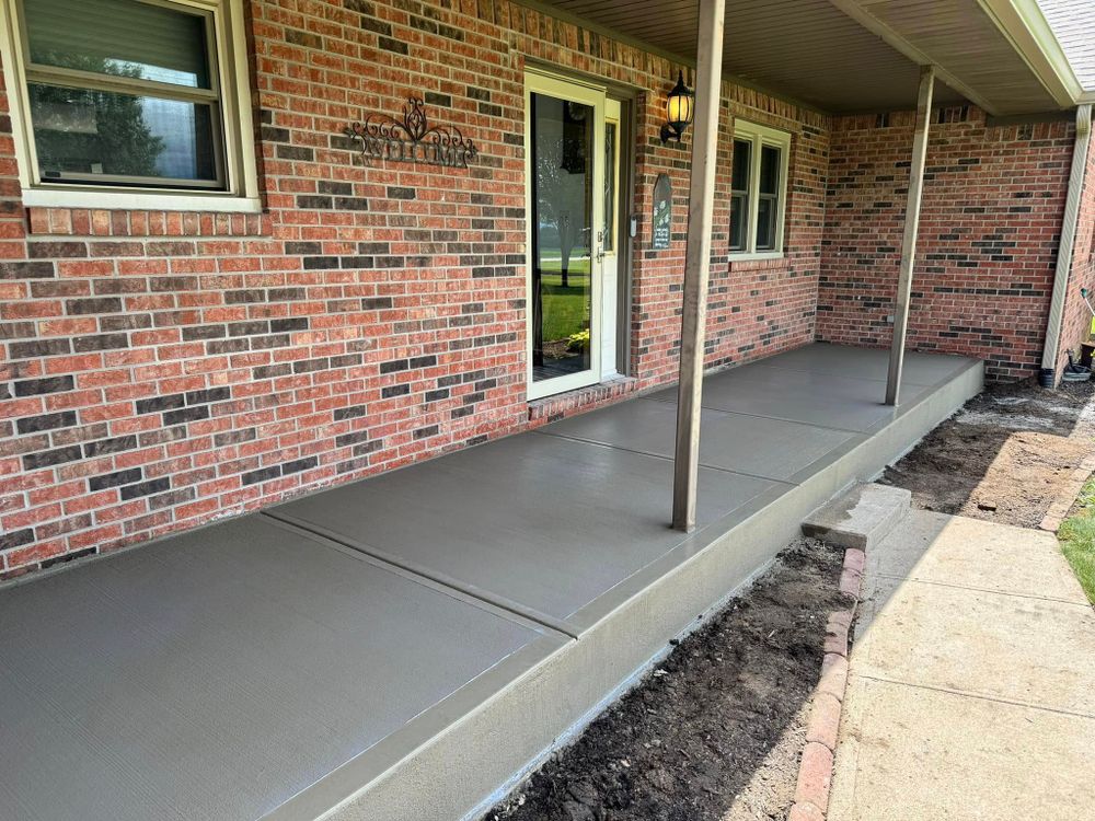 Enhance your home with our expert sidewalk installation service, providing durable, aesthetically pleasing concrete walkways that increase safety and curb appeal for any residential property. Enjoy professional craftsmanship tailored to your landscape. for H&R Concrete in Shelbyville, IN