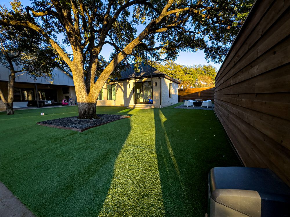 Turf & Landscaping for Walker Custom Exteriors in Dallas, TX