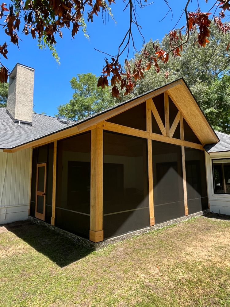 Enhance your home's appearance with our expert porch construction services, offering custom designs and quality craftsmanship to create a welcoming space that adds charm and functionality to your property. for DC Exteriors in Savannah, GA