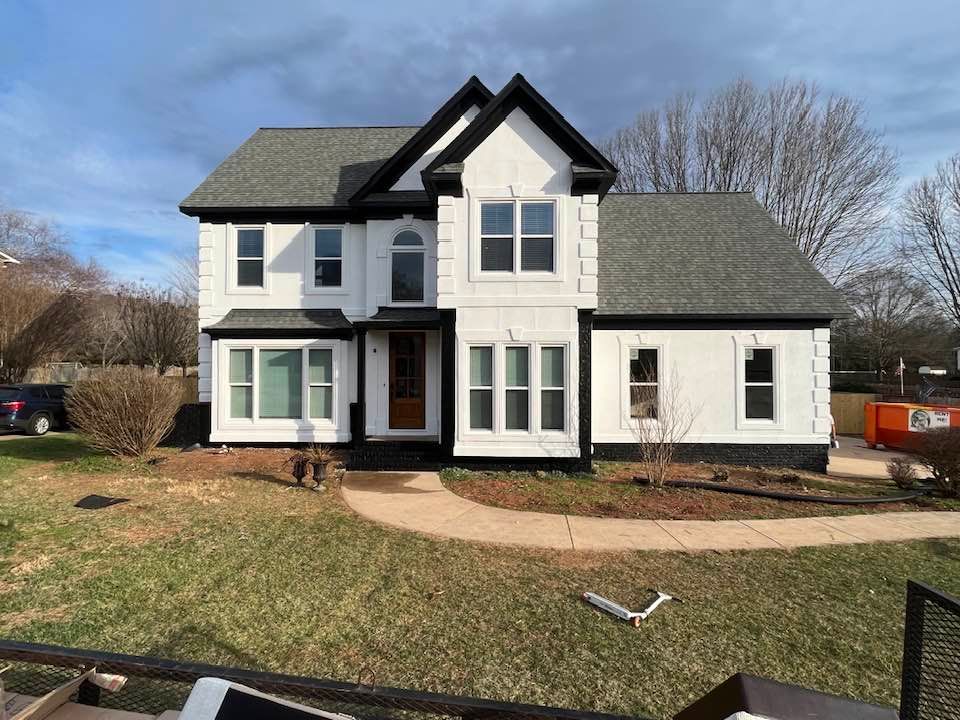 Our Exterior Painting service revitalizes your home with premium finishes, enhancing curb appeal and durability while ensuring long-lasting protection against weather elements through expert craftsmanship and quality materials tailored to your needs. for VNS Drywall & Paint Co. in Thomasville, NC