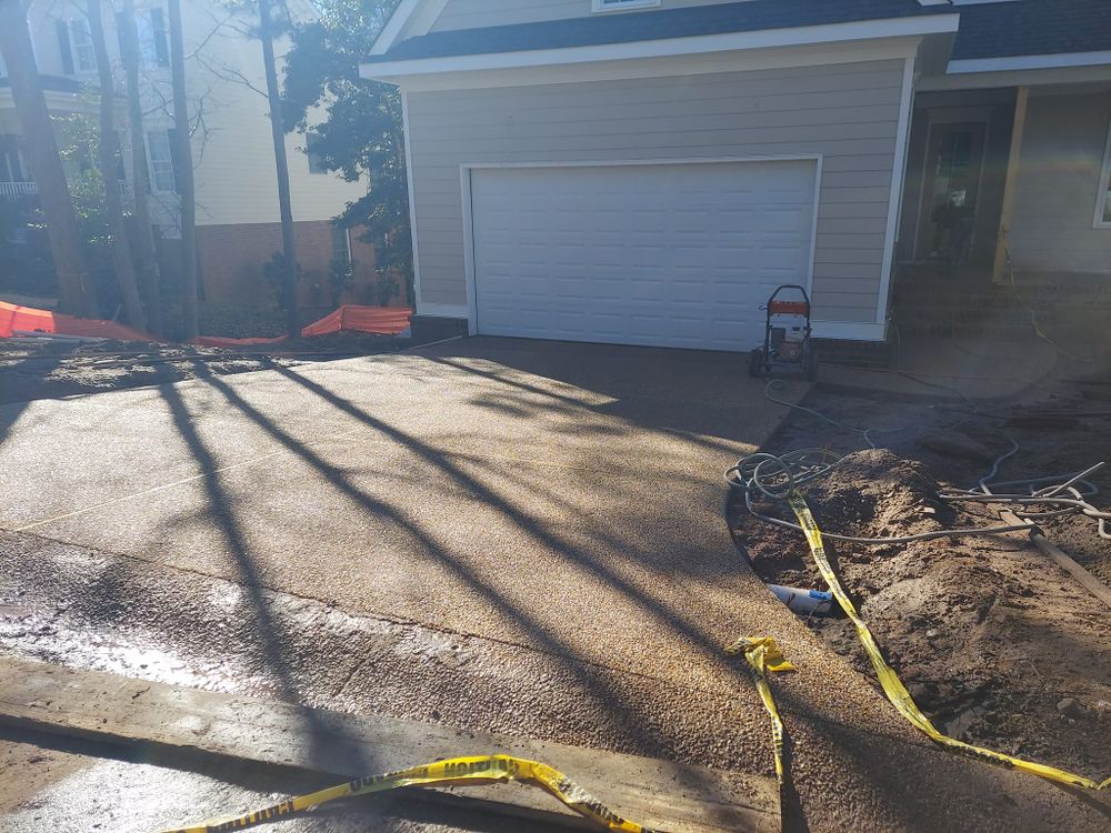 Residential Concrete for RGM Concrete Finisher LLC in Chesapeake, VA