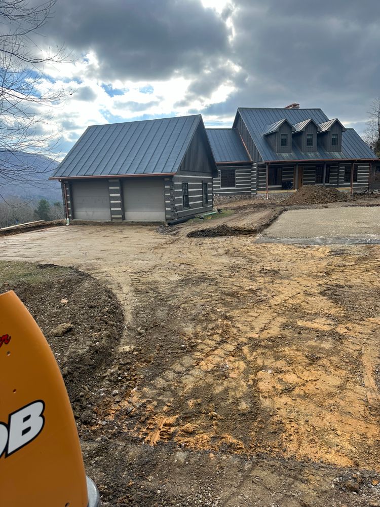 Grading for James R Carter Paving in Roanoke, VA