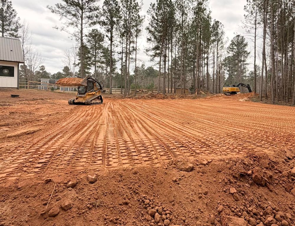 Our Land Clearing service efficiently removes trees, brush, and debris to prepare your property for development or landscaping projects. We ensure a clean slate for your construction needs with minimal environmental impact. for Big Bear Grading in Gray Court, SC