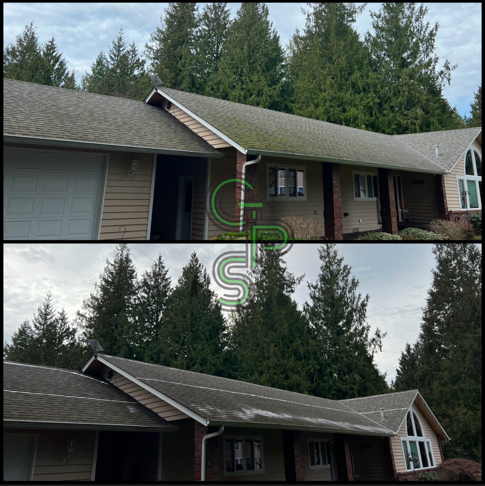 Roof and Gutter Cleaning for Golovin Property Services LLC in Marysville, WA