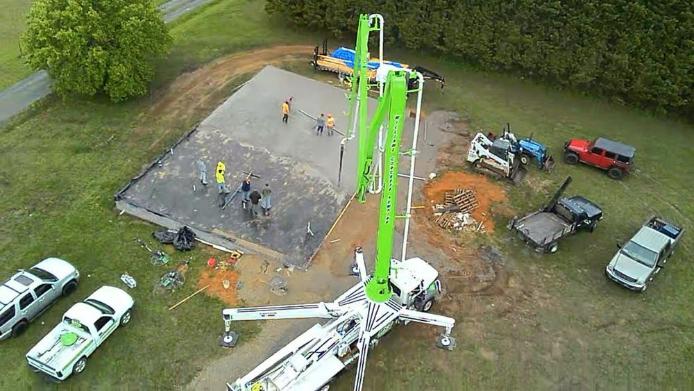 New Boom Pump for Williams Concrete Pumping in Knoxville, Tennessee