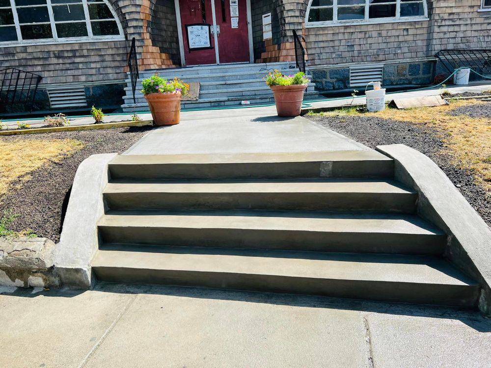 Transform your outdoor space with our patio design and construction service. Our experienced team will work with you to create a beautiful, functional patio that meets your needs and enhances your home. for JC Deleon landscaping Irrigation & Masonry in Saugus, MA