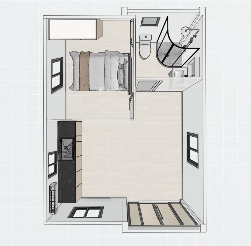 14’x20’ for NewGen Tiny Homes in Los Angeles, CA