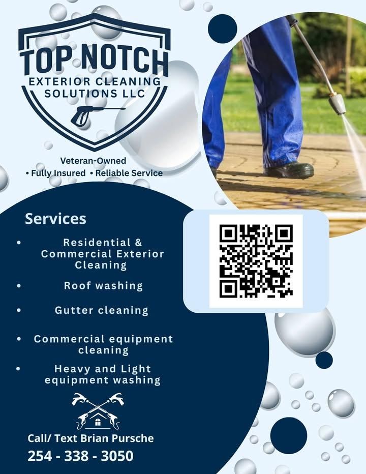 All Photos for Top Notch Exterior Cleaning Solutions in Nolanville, TX