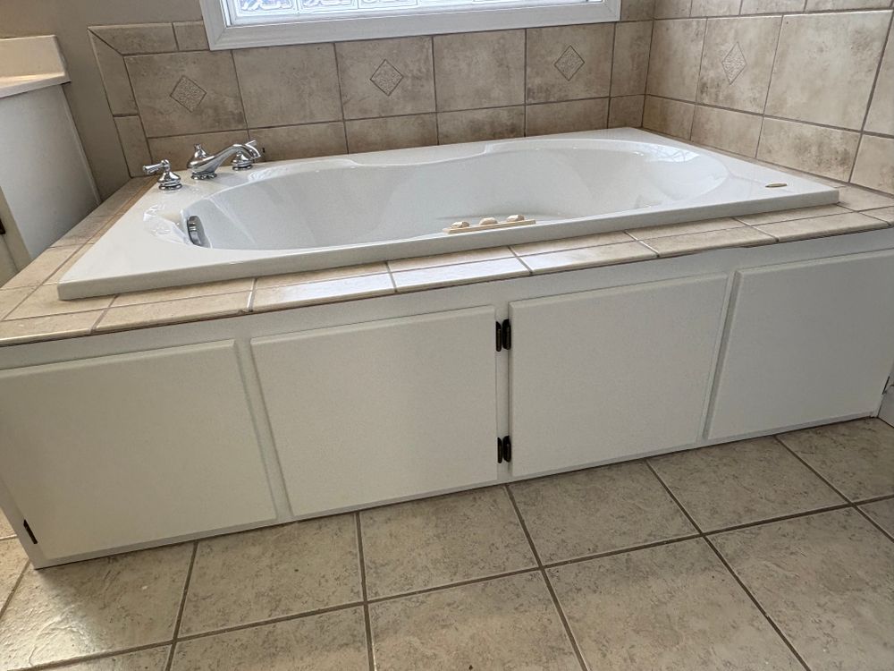 Cabinet refinishing for NXT Generation Painting in Cookeville, TN