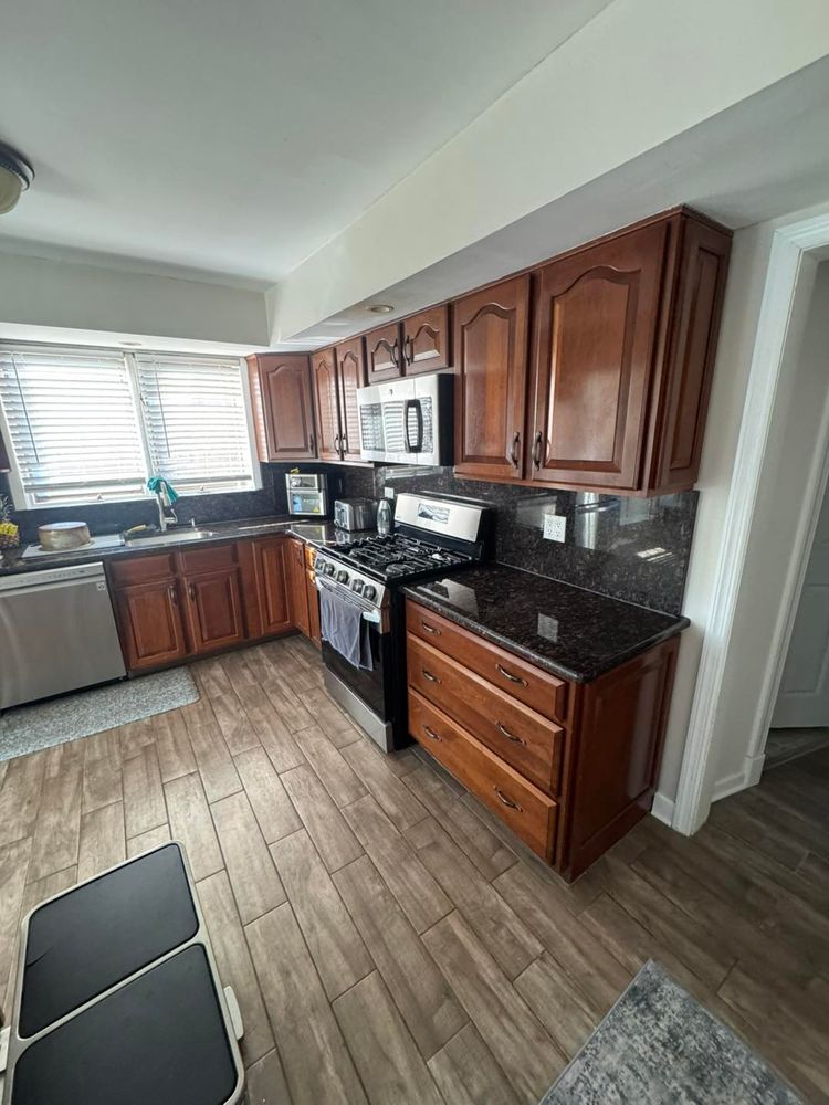 Transform your kitchen with our expert cabinet refinishing service! We revitalize worn surfaces with minimal disruption to your home using quality materials and finishes for a refreshed and modern look. for LN Painting in Allentown, PA