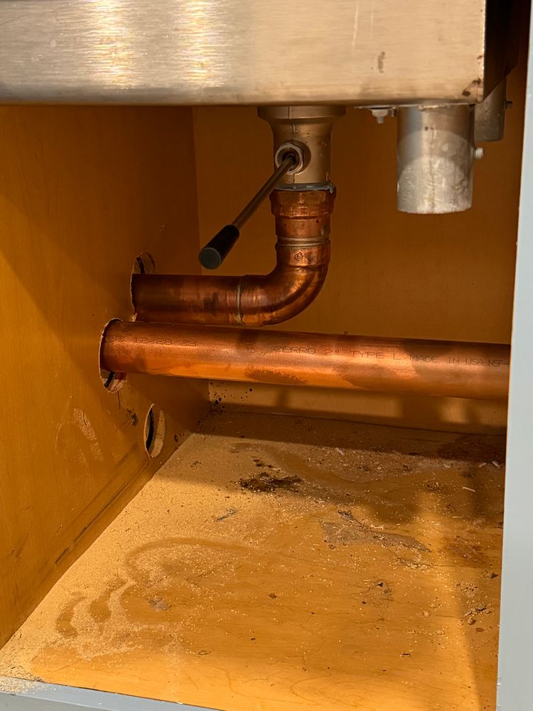 Commercial Kitchen 3 Bay Upgrade for Big Moes Plumbing & Heating in Fitchburg, MA