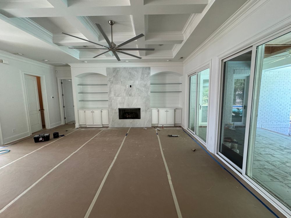 Interior and exterior for Brothers Coatings and Painting LLC in Holly Ridge, NC