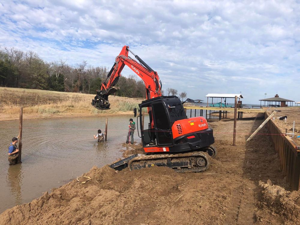 Dredging for BR Construction LLC  in Corsicana, TX