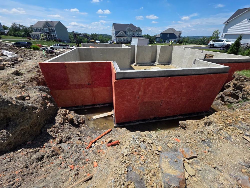 Poured Concrete Walls for Hanula Concrete Pumping in Pittsburgh, PA