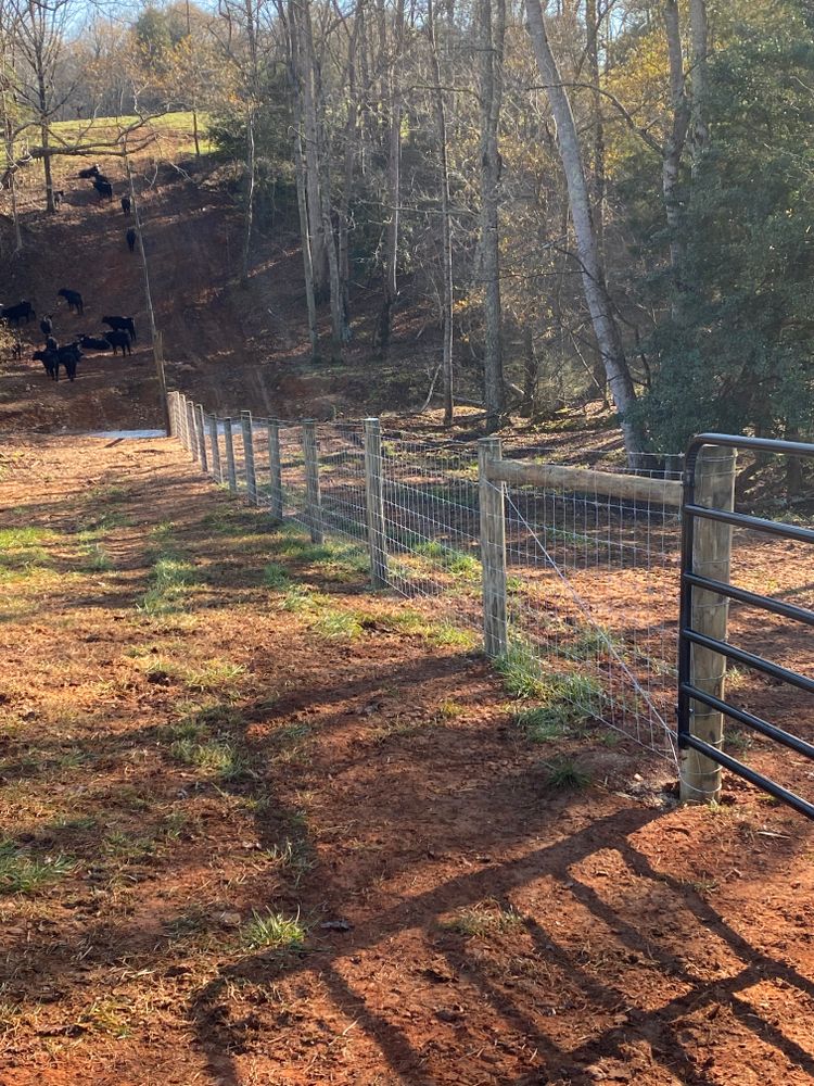 Fence for LB Fencing & Services in Archdale, NC