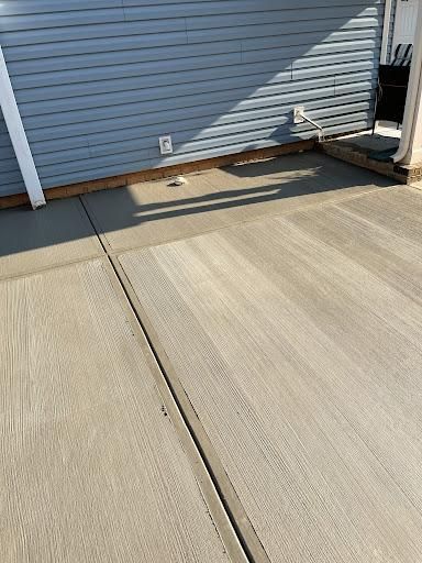 Patio Installation for Arce’s concrete finishing in Winston Salem, NC
