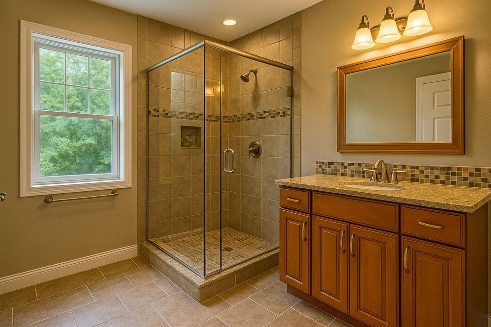 Transform your bathroom with our expert renovation services, enhancing functionality and style. Our skilled team ensures high-quality finishes tailored to your needs, creating a beautiful and relaxing space. for Legacy HomeWorks in Norridgewock, ME