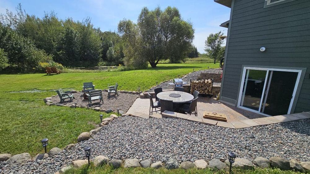 Transform your outdoor space with our expert Patio Design & Installation service. We specialize in creating durable, stylish concrete patios that enhance your home's beauty and provide lasting enjoyment for years to come. for ProStar Concrete & Masonry in Onamia, MN