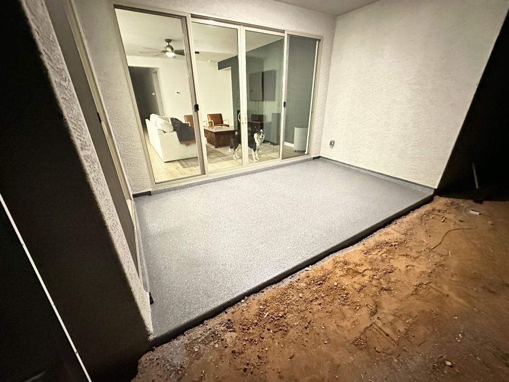 Patios for PRYME EPOXY in Mayer, AZ