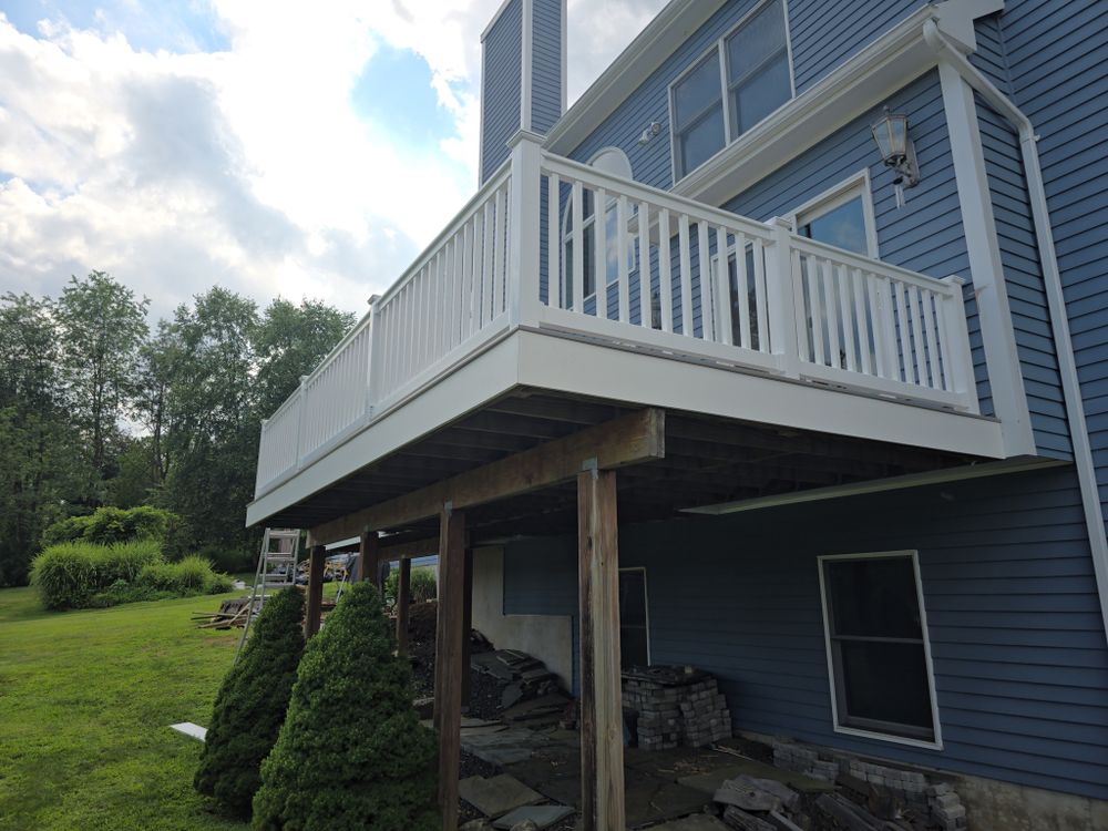 Transform your outdoor space with our professional Deck & Patio Installation service. We offer custom designs and expert craftsmanship to create beautiful, functional areas perfect for relaxation and entertainment. for A&H Home Improvements in Oak Ridge, NJ