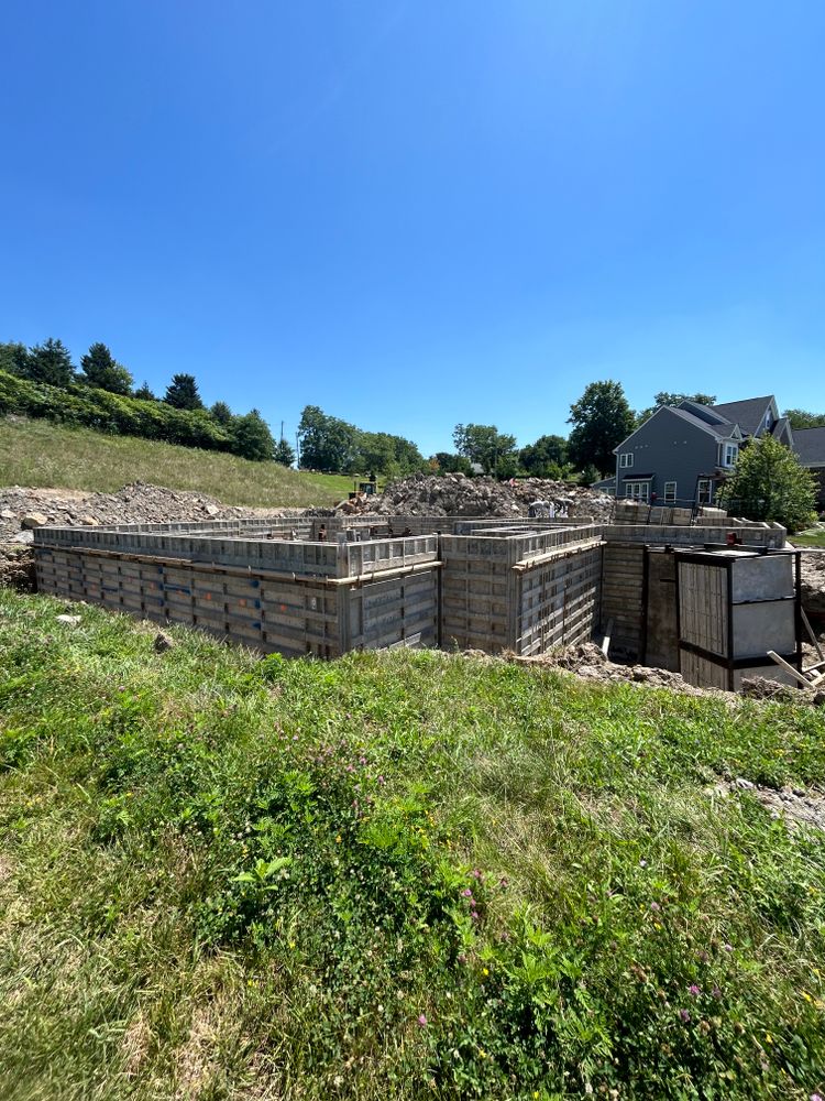 Poured Concrete Walls for Hanula Concrete Pumping in Pittsburgh, PA