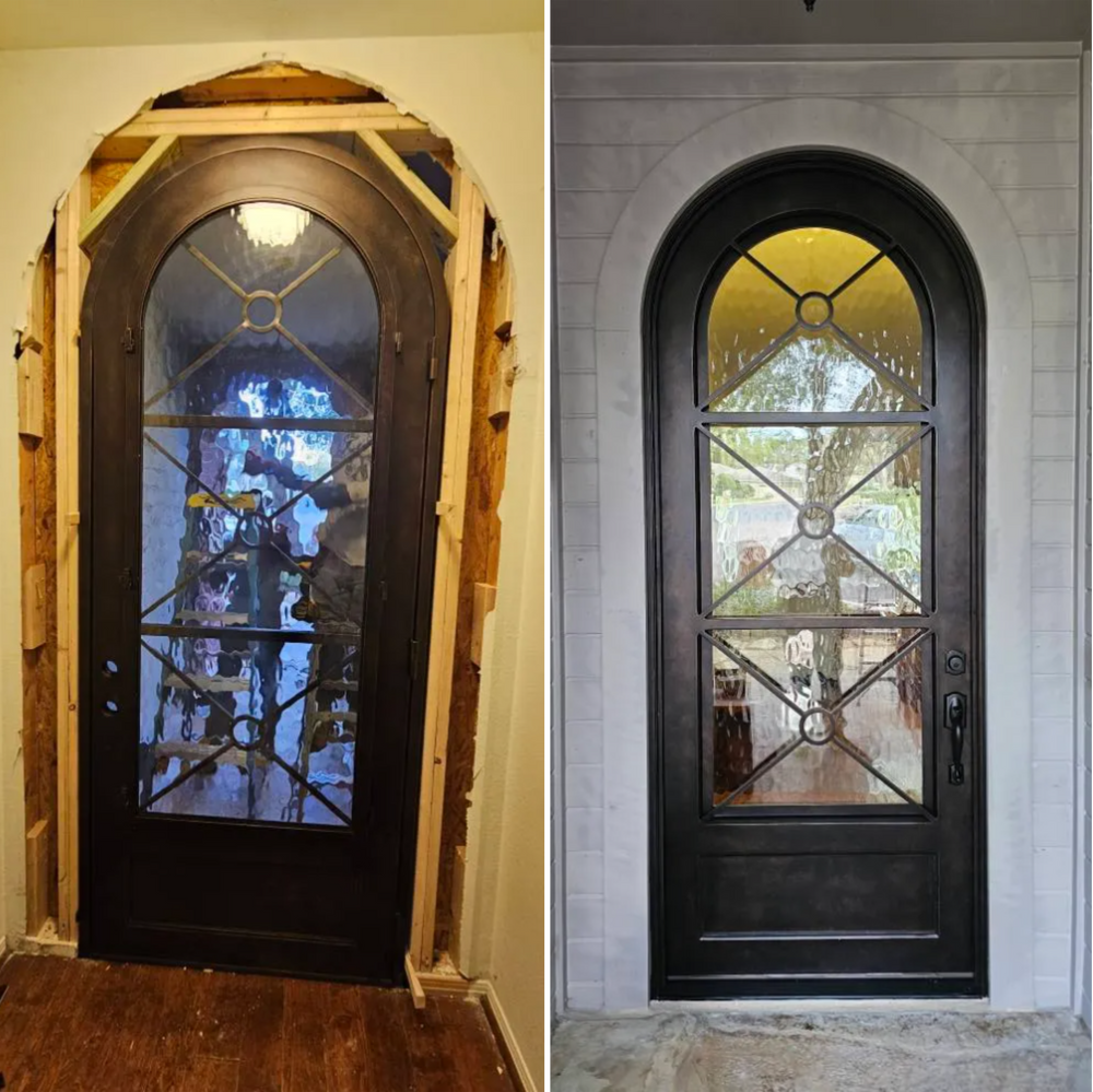 Before & Afters for Top Gun Installations in Bertram, TX