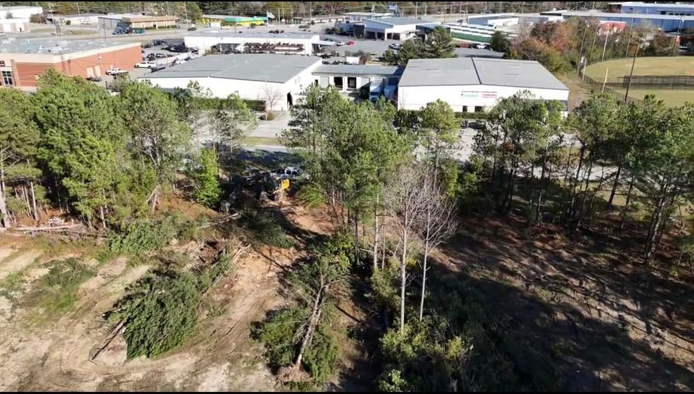 Excavation for Bryant's Land Services in Forsyth, GA