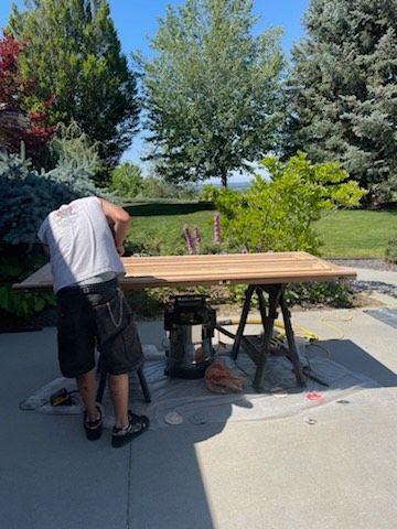 Refinish for Sawdust and Solutions in Eagle, ID