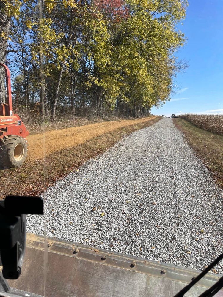 Excavating for New Horizon Contracting in Bardstown, KY
