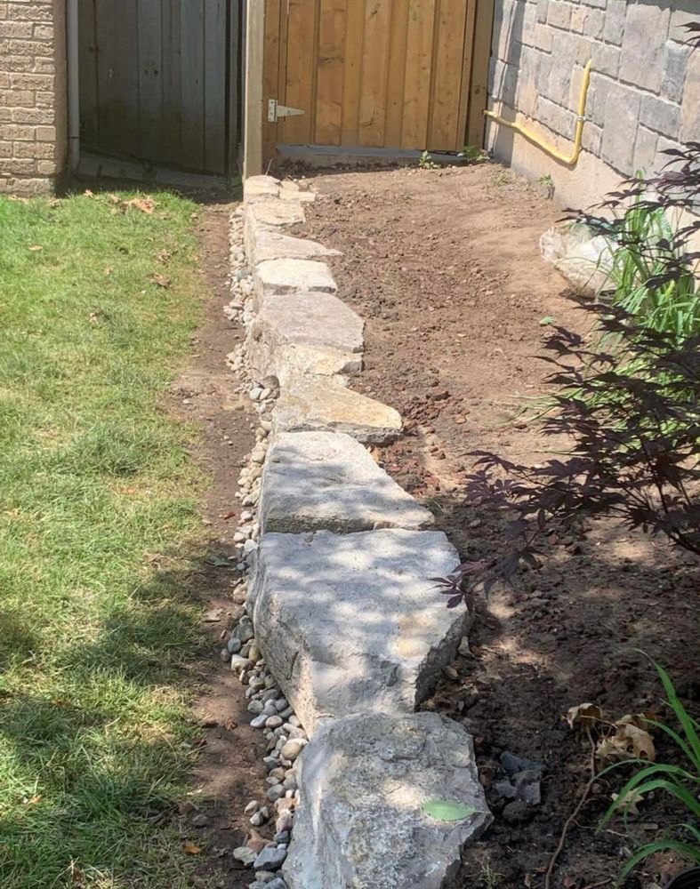 Our professional mowing service ensures a pristine, well-manicured lawn with precise cuts and edging. We prioritize reliability and aesthetic appeal, transforming your outdoor space into a beautiful, inviting environment. for Calderwood Landscapes in Oakville, ON