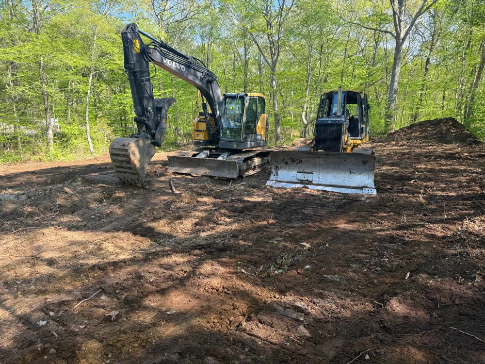 Our Site Preparation service ensures your project starts smoothly by providing expert clearing, grading, and excavation to create a stable foundation for construction, enhancing durability and safety from the ground up. for DArcy  Cleveland & Sons Excavation LLC in Pawcatuck, CT