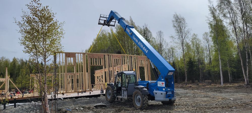 Framing for SteveWorks Construction in Sterling, AK