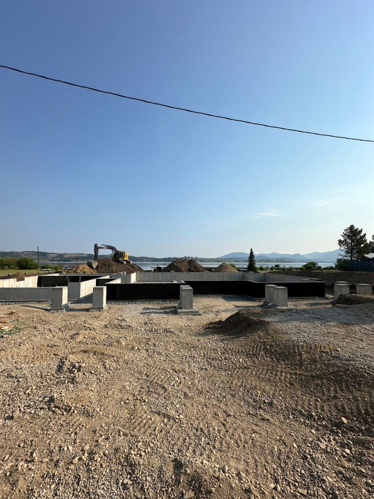 Foundations for R&H Homes in Bozeman, MT