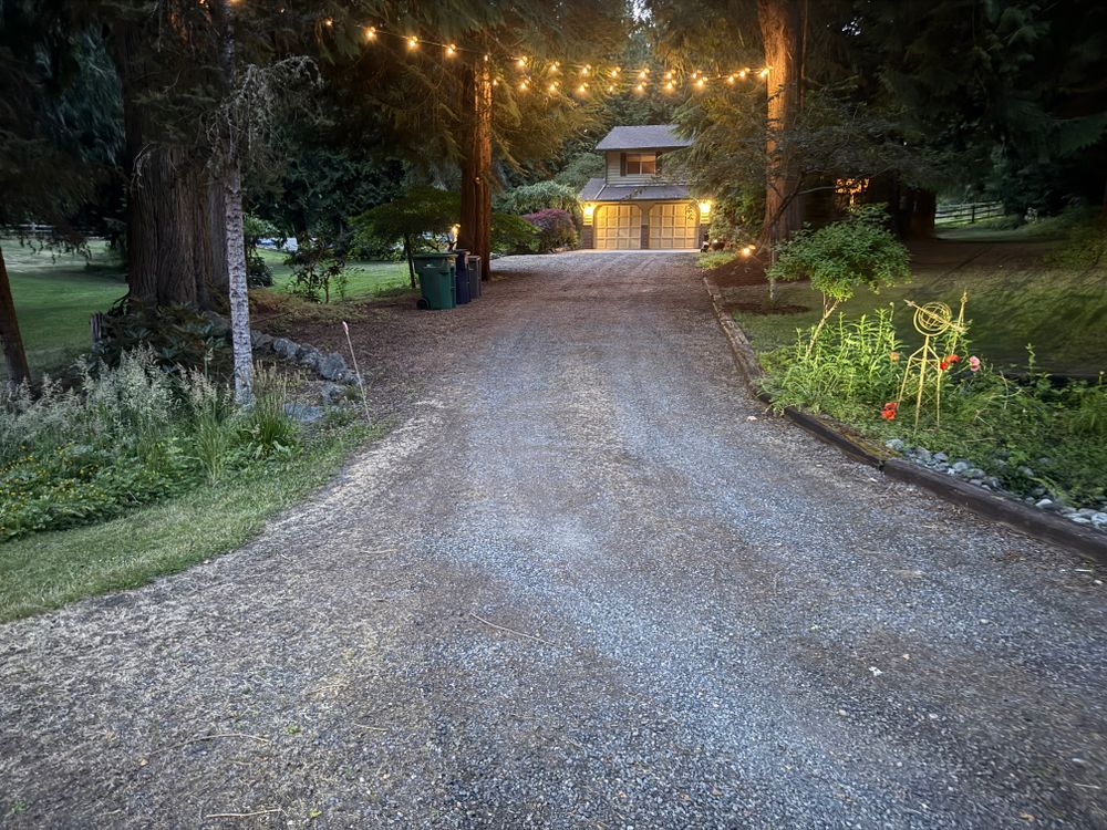 Driveway repair  for AR Trucking & Excavation LLC in Stanwood, WA