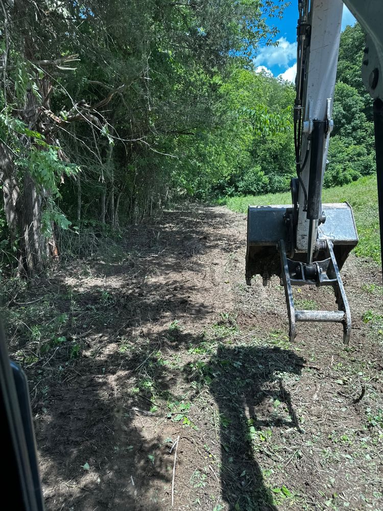 Clearing  for Holmes Septic Works LLC in Knoxville, TN 