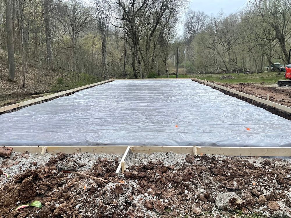 Residential Projects for Vanguard Concrete Creations in Winston-Salem, NC