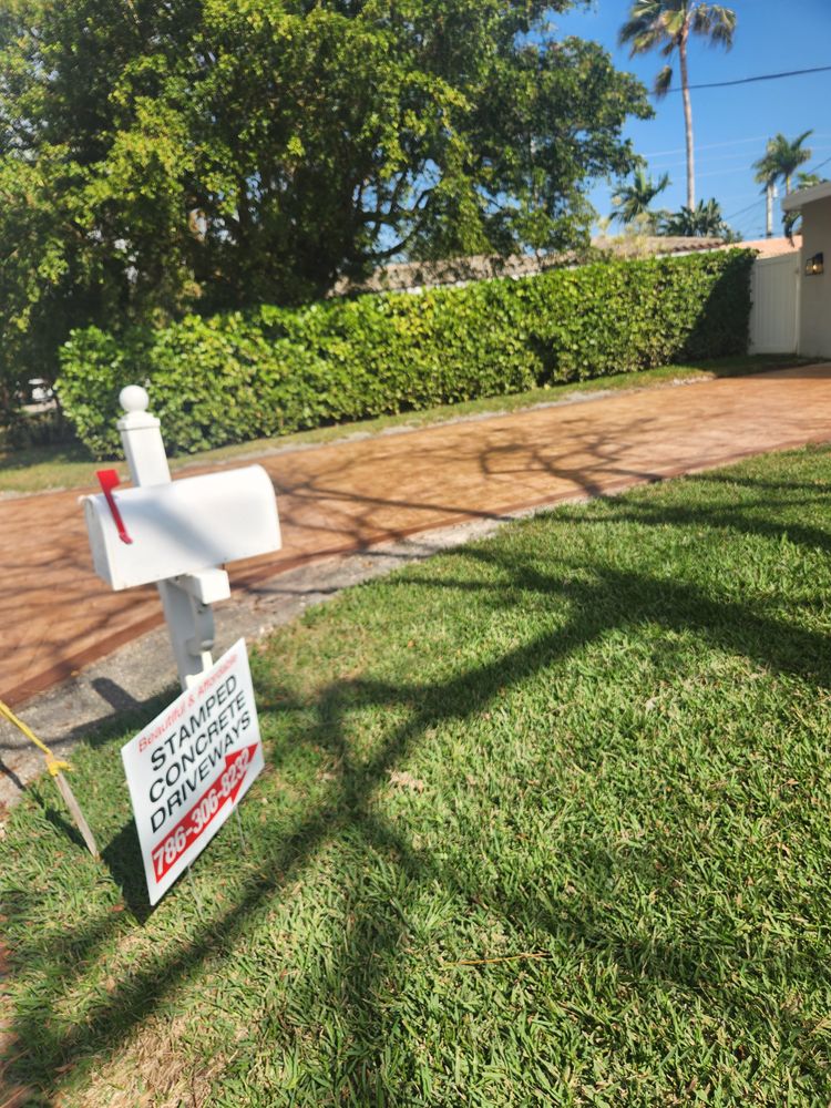 All Photos for Beautiful and Affordable Stamped Concrete by Castilla Concrete Finish Design Corp in Sunrise, FL
