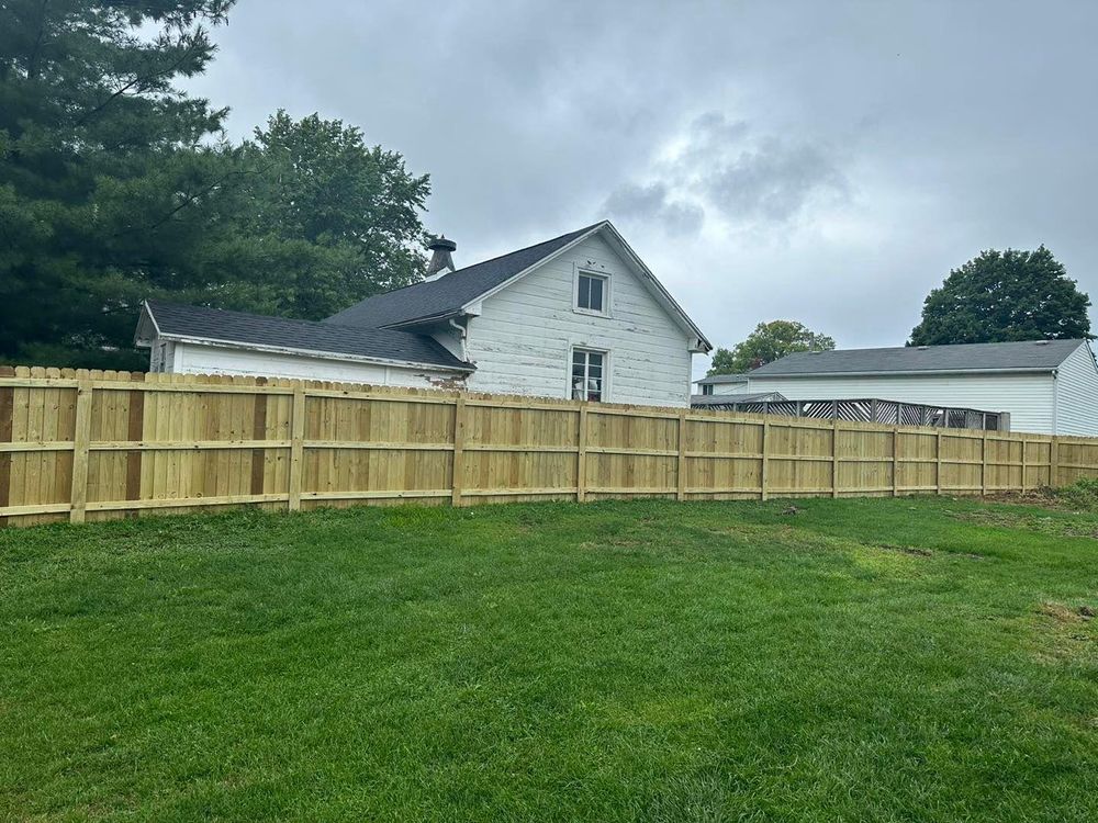 Fence Installation for Illinois Fence & outdoor co. in Kewanee, Illinois