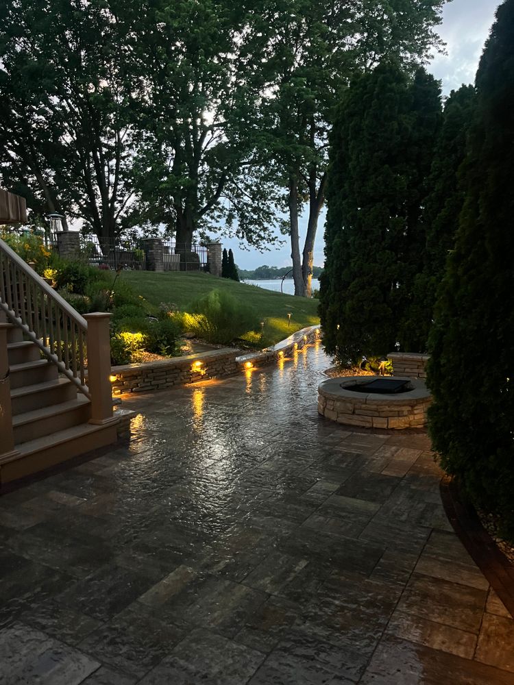 Our experienced team specializes in designing and constructing durable paver patios and walls to enhance your outdoor living space & your quality of life. Let us create your dream space to enjoy with family and friends for years to come! for Elevate Landscape & Hardscape in West Jefferson, OH