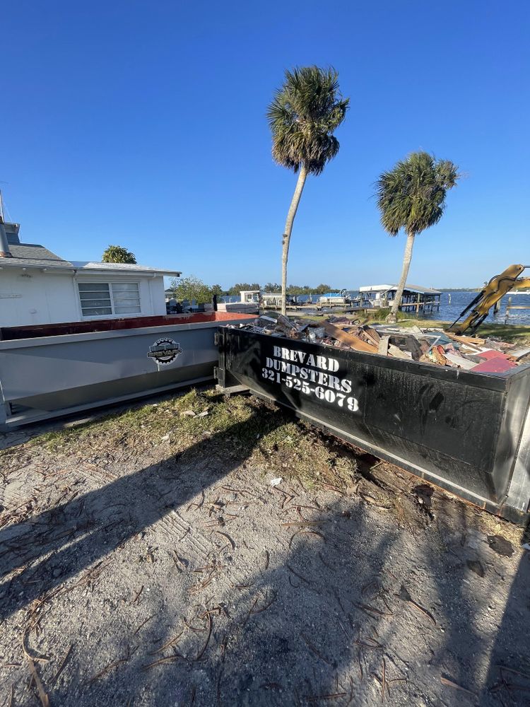 10 Yard Dumpster for Brevard Dumpsters in Palm Bay, FL