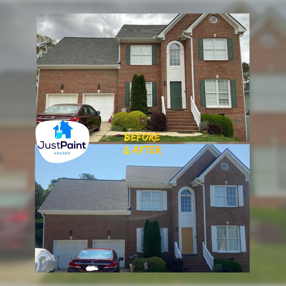 Exterior Makeovers for Just Paint Houses in Youngsville, NC